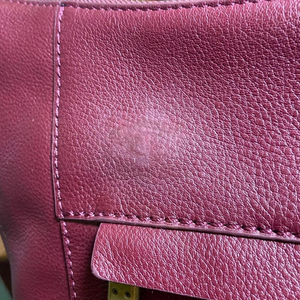 The Sak Alameda Cabernet Burgundy Pebbled Leather Crossbody Bag 108325 NWT